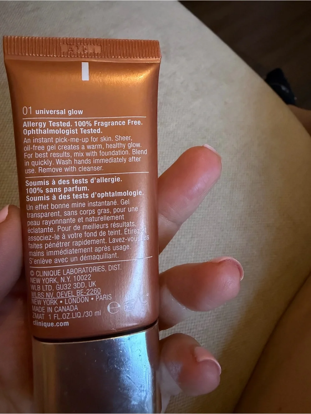 Clinique Sun-Kissed Face Gelee in Warm Bronze